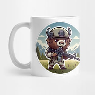 Tactical Bison Buffalo Mug
